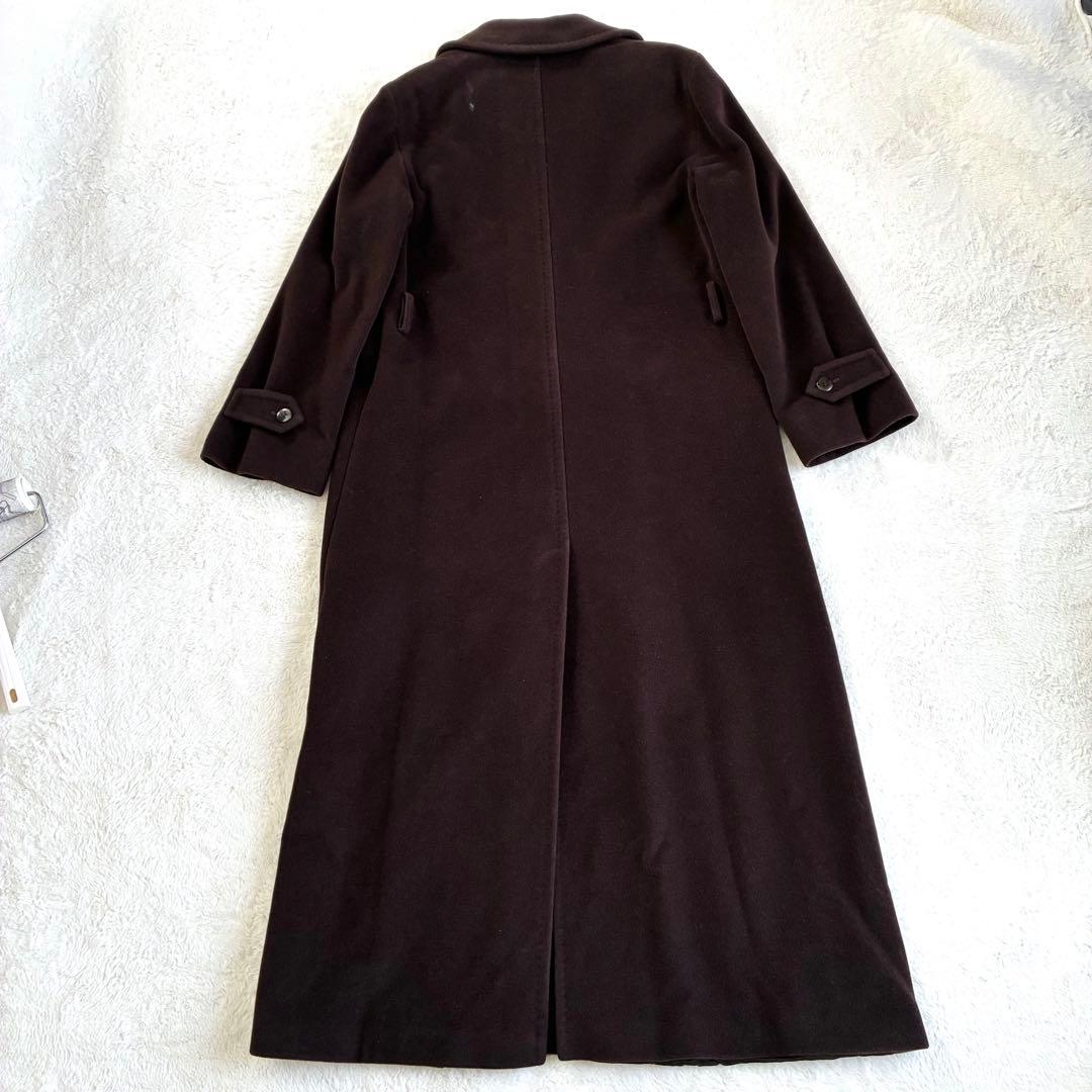 マックスマーラ マキシ丈コート 大きいサイズ カシミヤアンゴラ混 イタリア製
