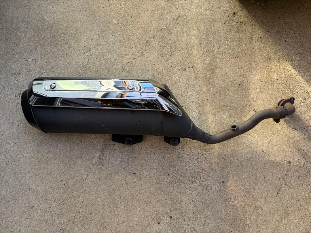 スズキ　スカイウェイブ250 cj46a 純正　ノーマルマフラー　取付ボルト付き