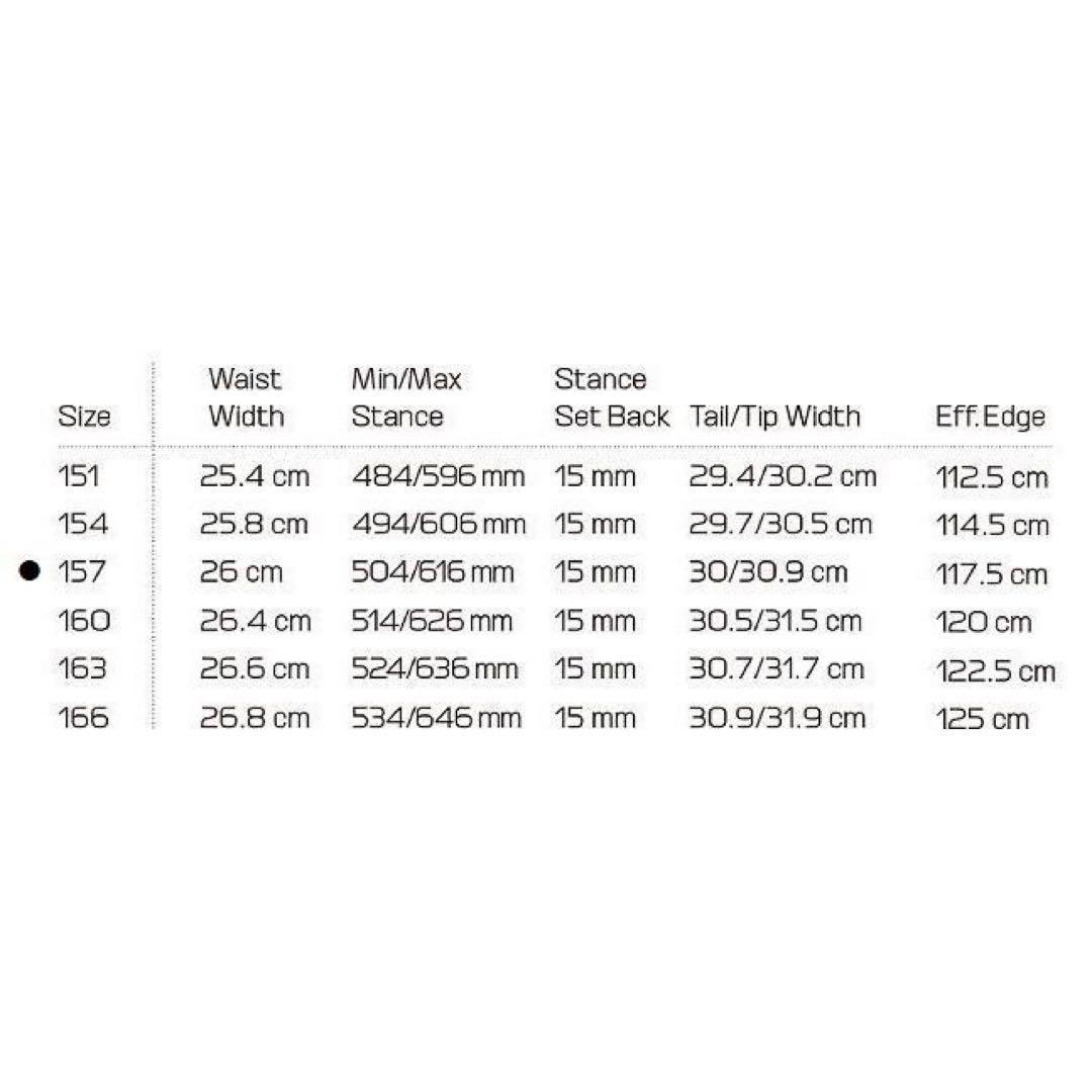 サロモン スーパーエイト 22-23モデル157cm パウダーボード　カービング