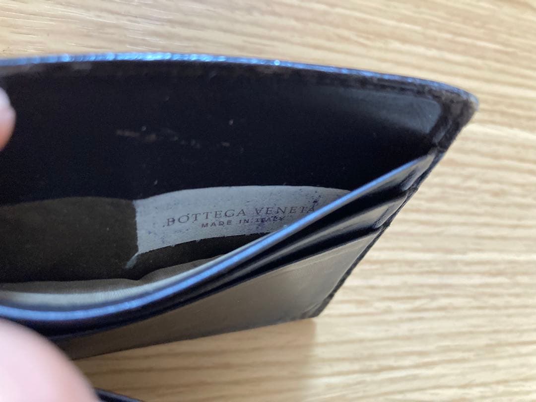 【中古品】Bottega Veneta ボッテガ 財布 マネークリップ ブラウン