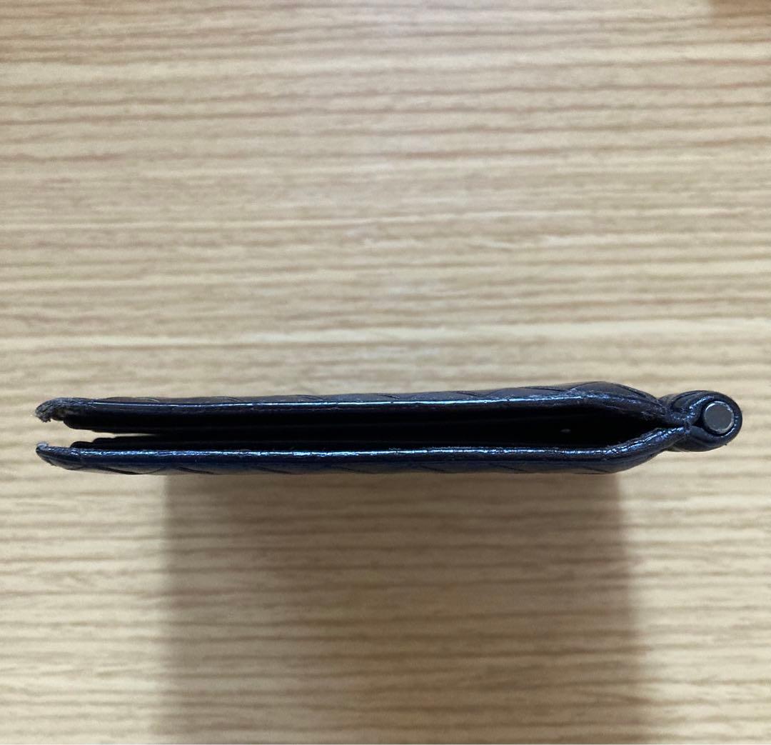 【中古品】Bottega Veneta ボッテガ 財布 マネークリップ ブラウン