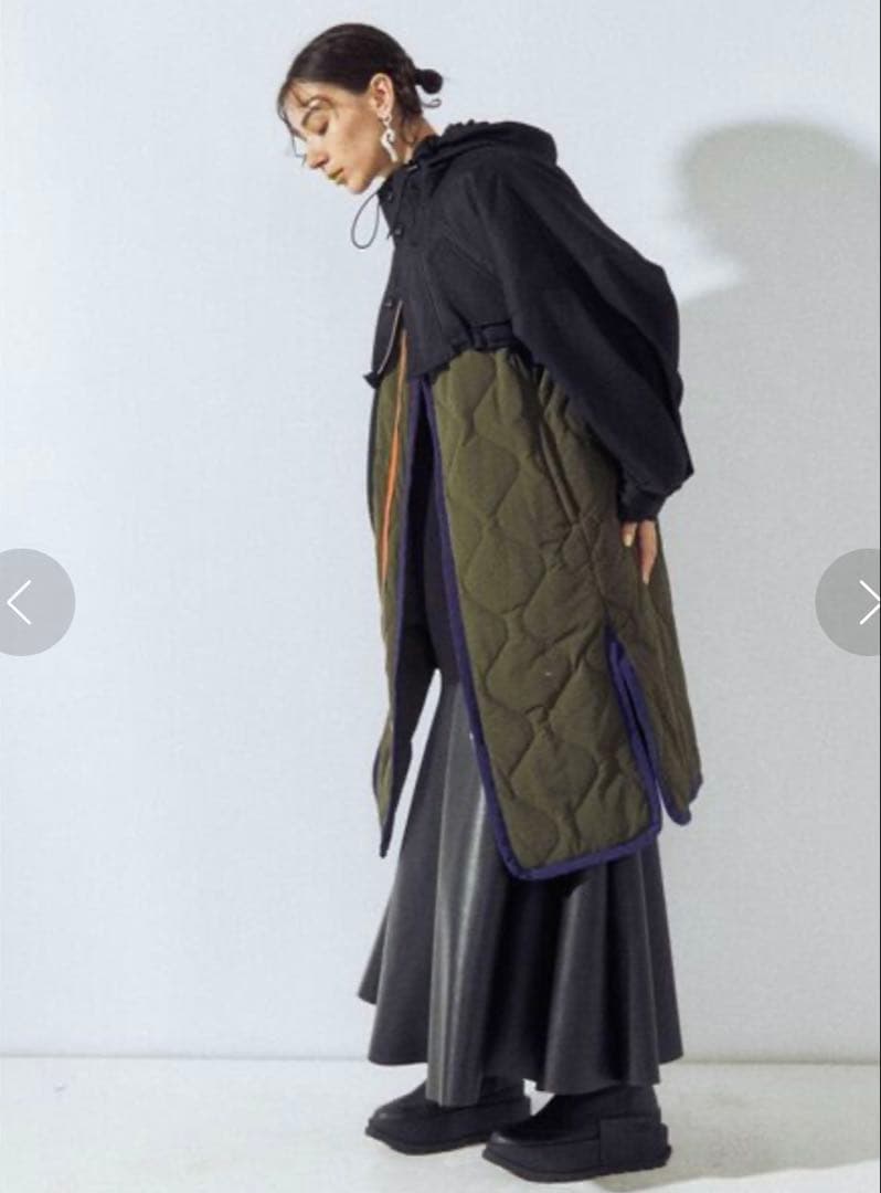 本日限定お値下げ！UN3D. マルチレイヤードキルティングコート 3WAY