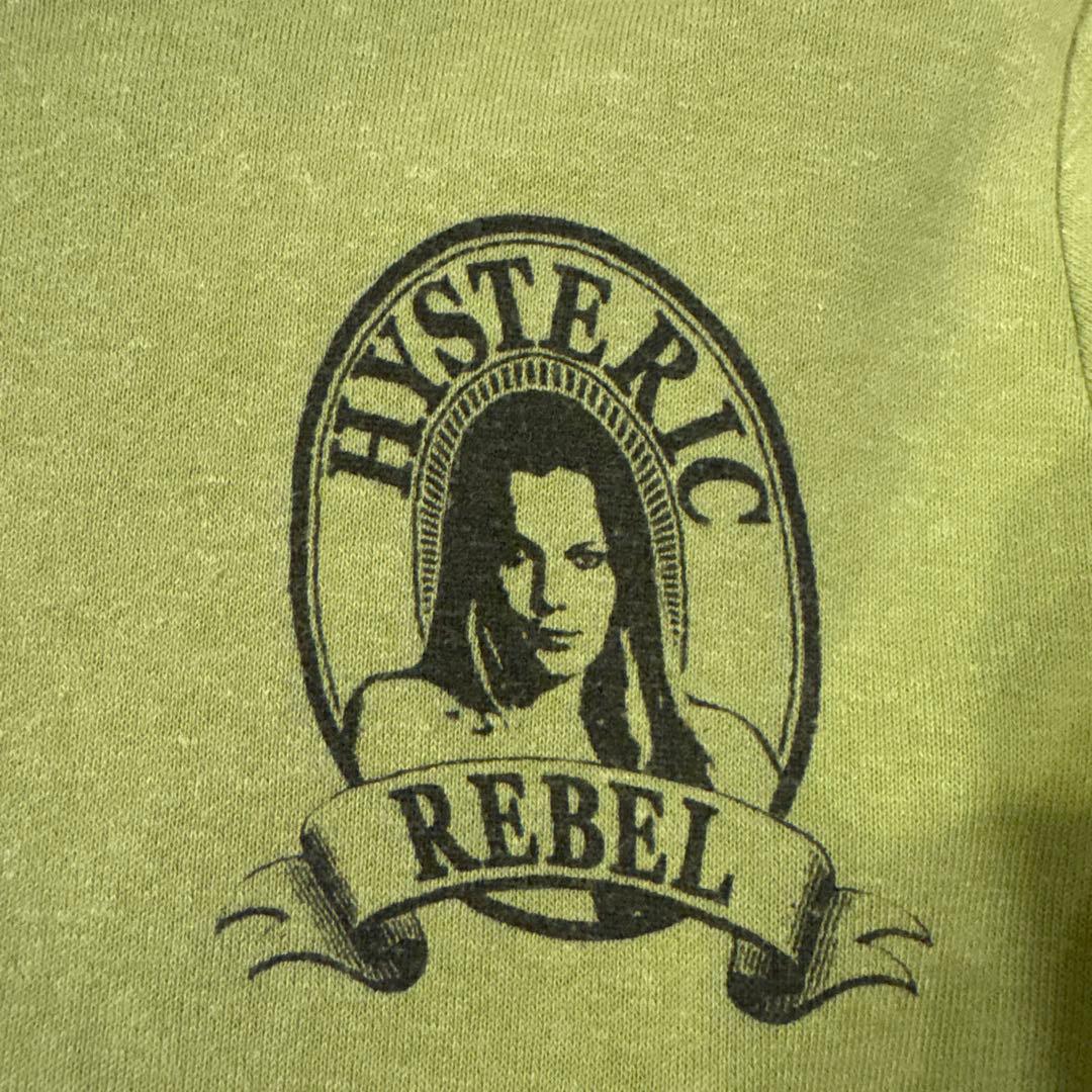 HYSTERIC GLAMOUR フード付きパーカー オリーブグリーン