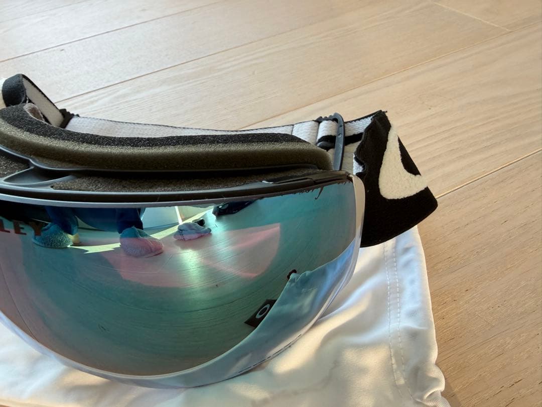 Oakley PRIZM ミラーゴーグル 収納袋付き オークリー メンズ