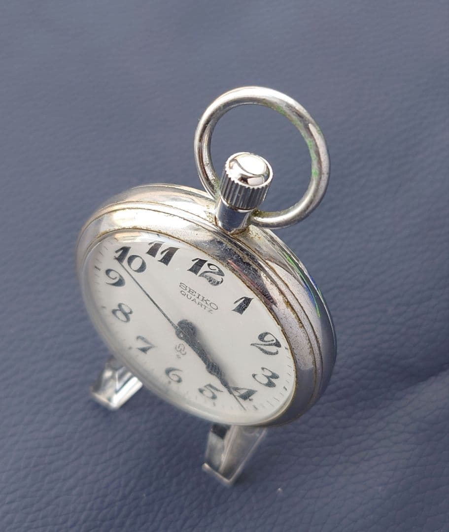 【稼働】東海道新幹線開業20周年刻印あり セイコーSEIKO 鉄道時計 懐中時計