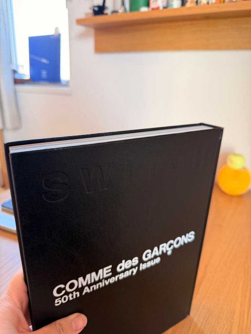 SWITCH COMME des GARÇONS 50周年記念号　限定