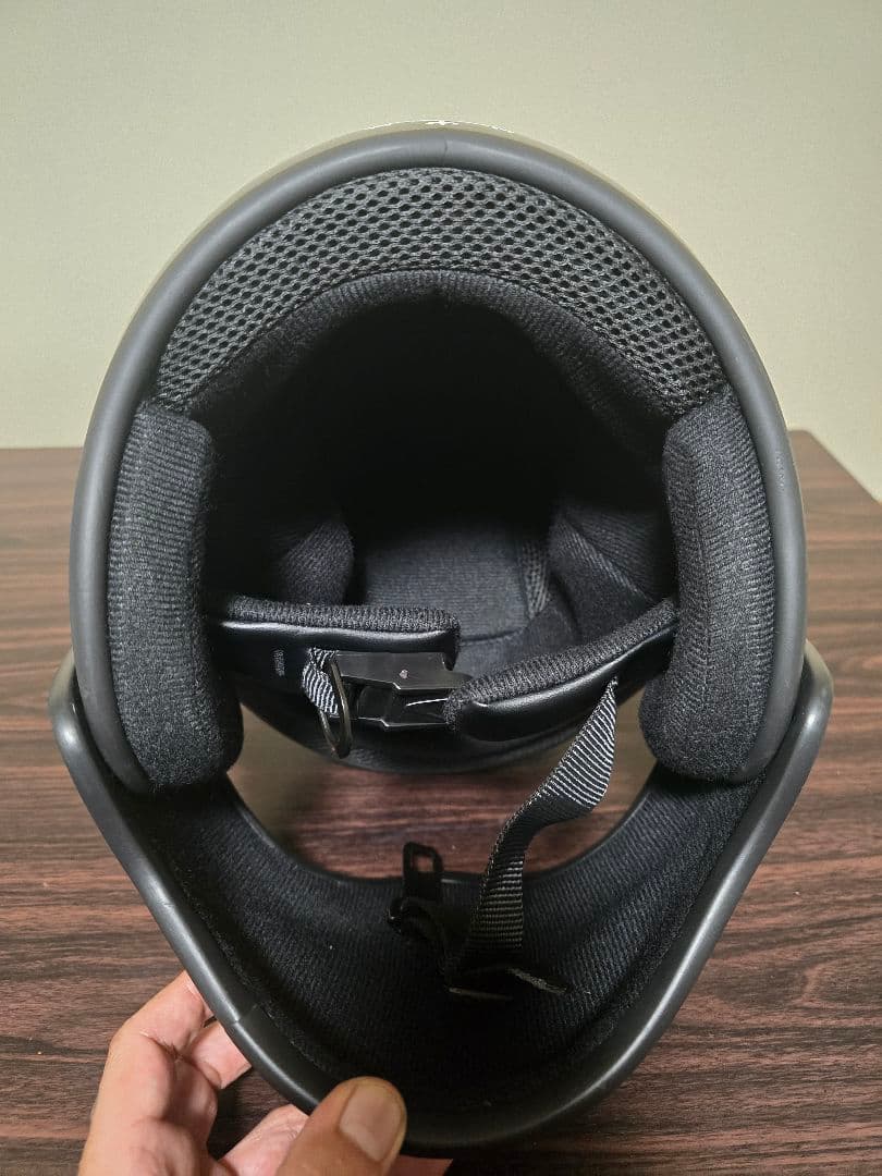 ジェットヘルメット ブラック HiGH&LOW広斗仕様