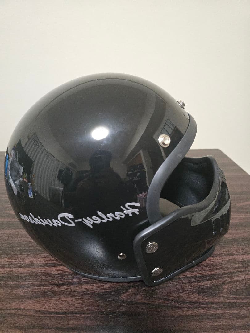 ジェットヘルメット ブラック HiGH&LOW広斗仕様