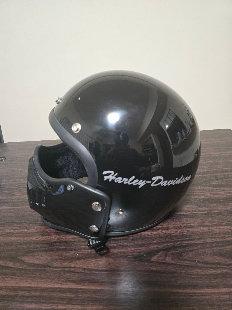 ジェットヘルメット ブラック HiGH&LOW広斗仕様