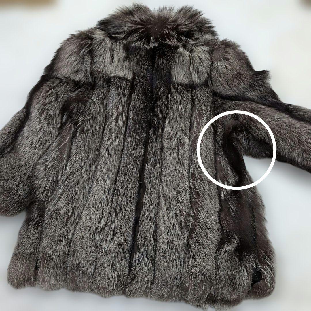 サガフォックス SAGA FOX シルバーフォックス 毛皮 ファーコート 11