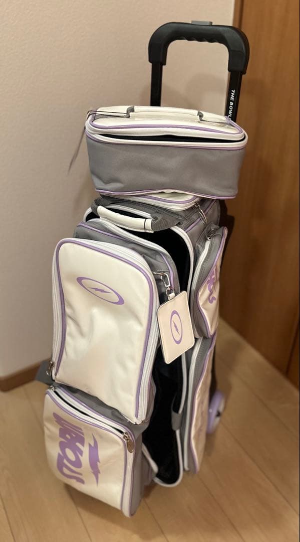 STORM ボウリング 3ボールバッグ ライトパープル アクセサリーバッグ付