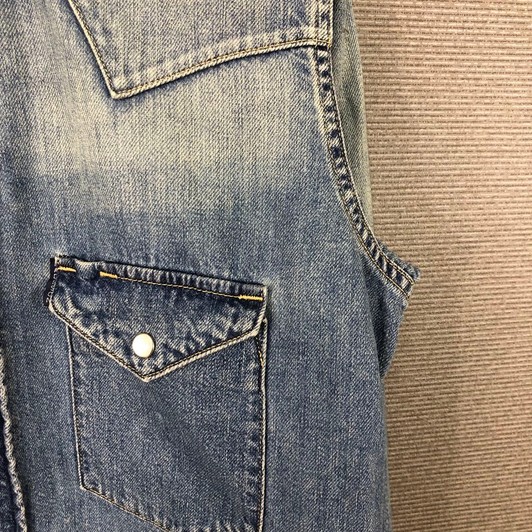 MADISON BLUE ウェスタンデニムシャツ 0 ブルー