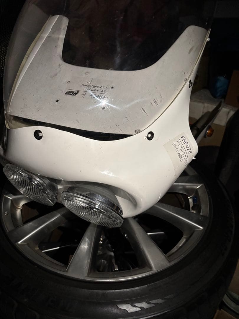 デュアルカウル ライト ウインカー装着済 ステー付属