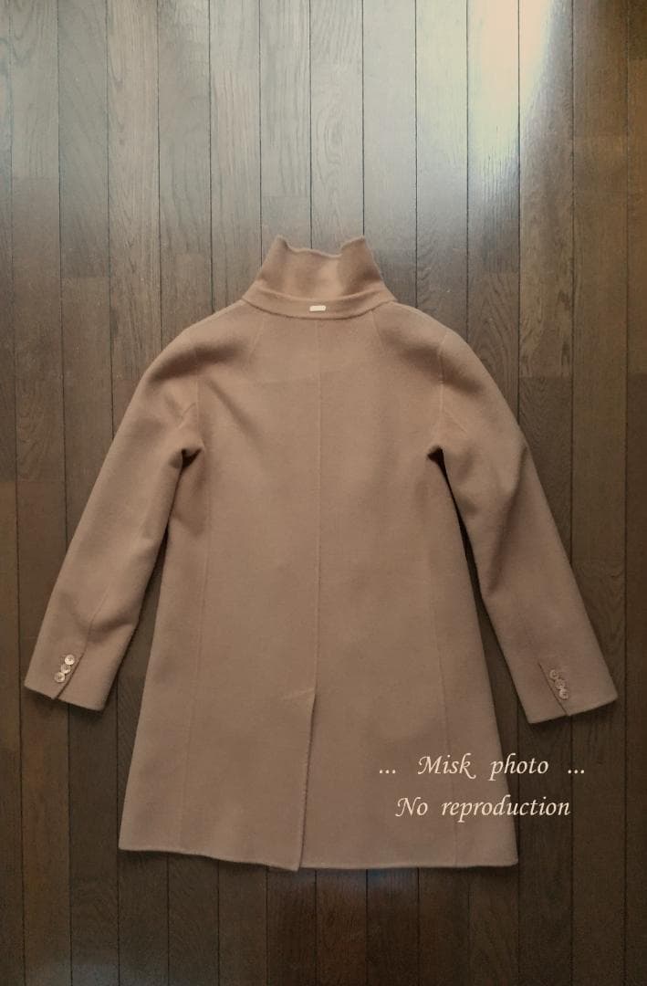 'S Max Mara ダブルフェイスダブルブレストコート JI38 キャメル