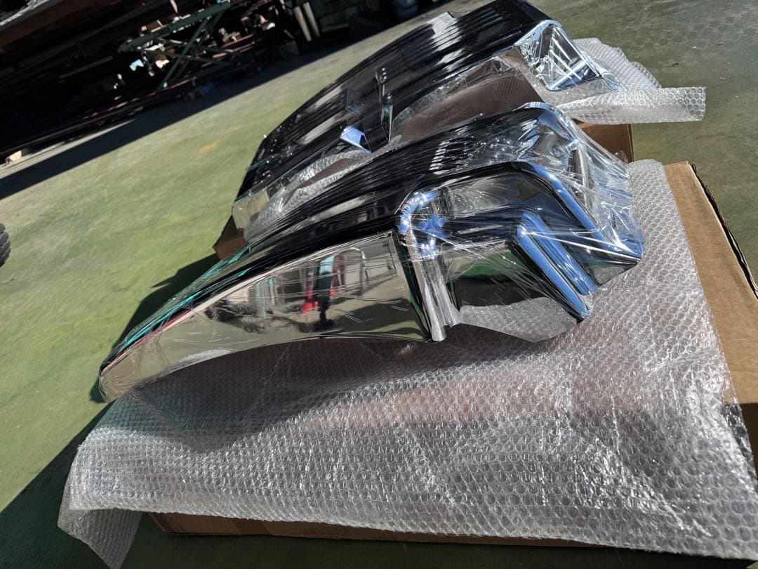 送料込み　プロフィア　メッキ　フェンダー