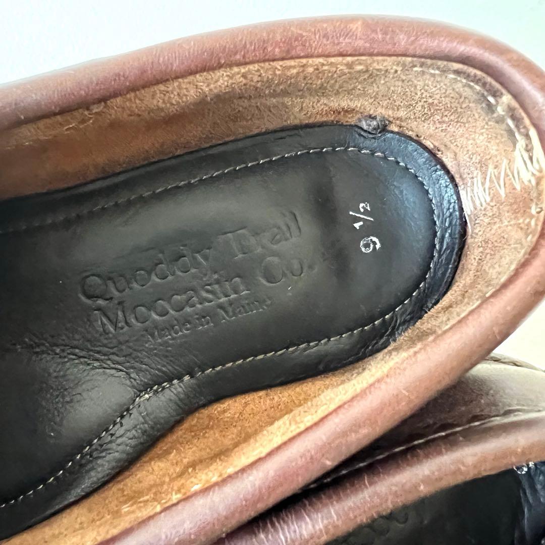 【Sale】 Quoddy Trail クオディトレイル モカシン 9.5