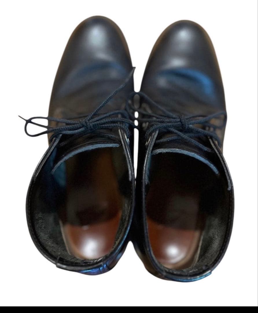 竜*雲様 レッドウィング　黒　ワークブーツ Work Chukka