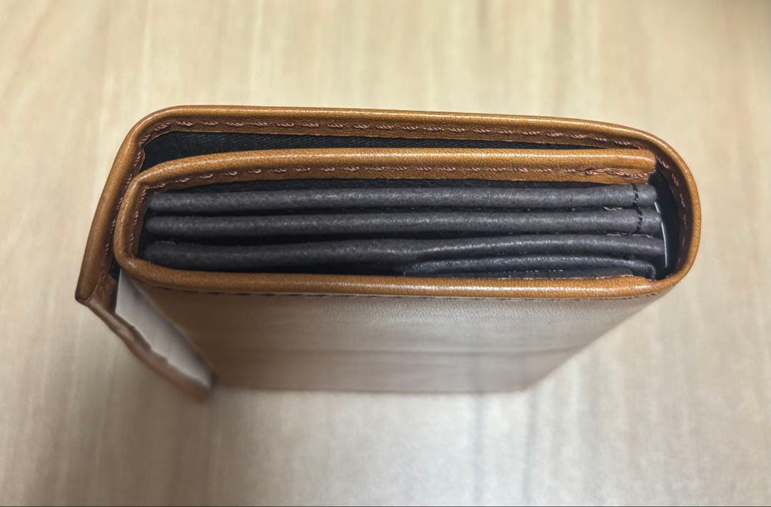 新品未使用m+ エムピウ ミッレフォッリエⅡ P25 ブスケット　コニャック