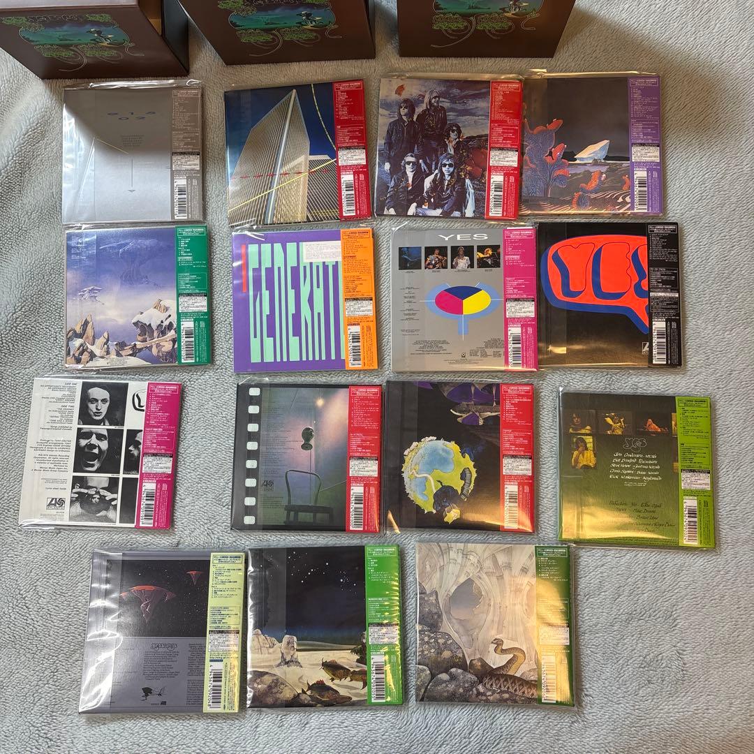 イエス 紙ジャケCD15セット16枚【新品未使用】