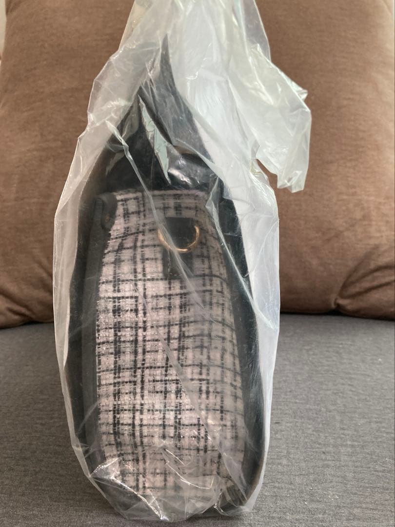 JILL by JILL STUARTバッグ ツイードショルダートート グレー