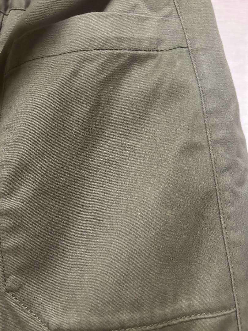 homspun 高密度ウエポンギャザーパンツ color グリーン