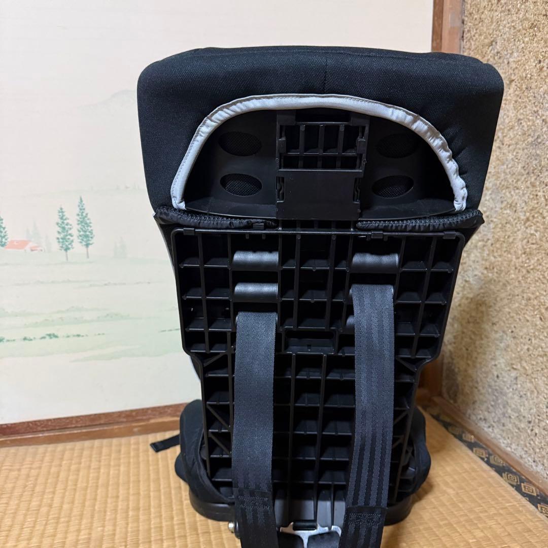 日本育児 トラベルベスト ECプラス ジュニアシート 黒 折りたたみ 美品