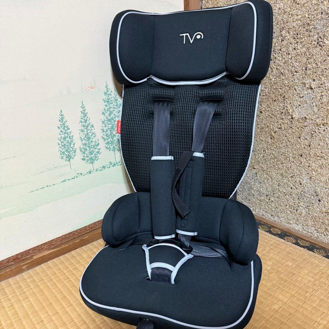 日本育児 トラベルベスト ECプラス ジュニアシート 黒 折りたたみ 美品