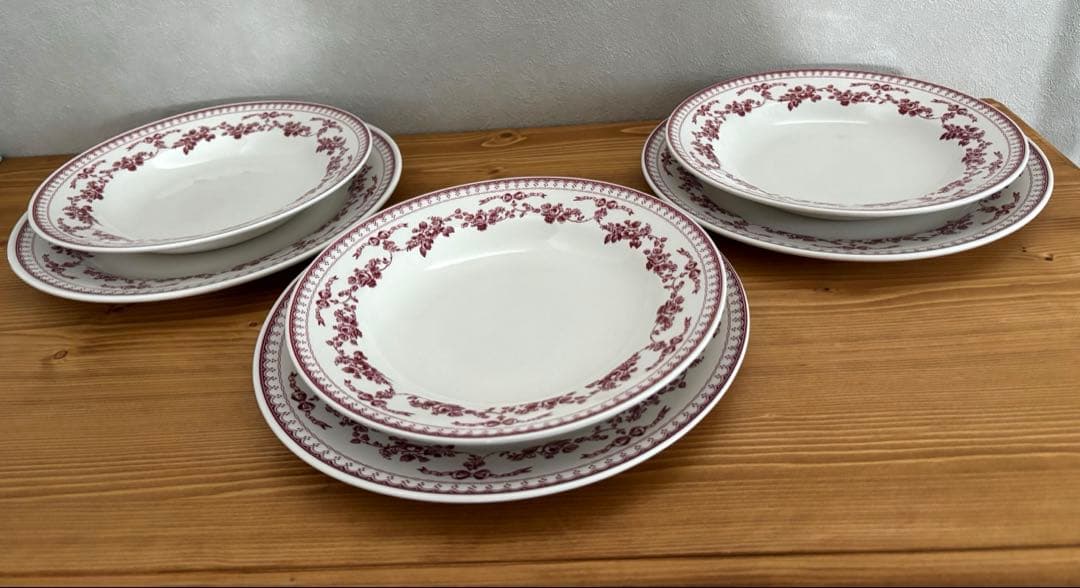 コントワール・ドゥ・ファミーユ プレート6点