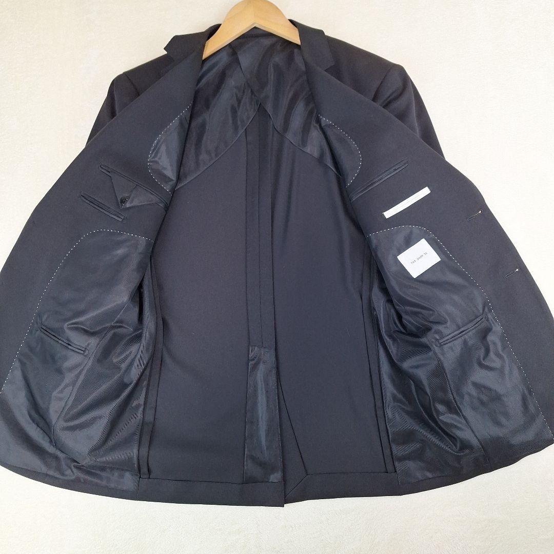 美品✨タケオキクチ　洗える　ブラックスーツ　セットアップ　L