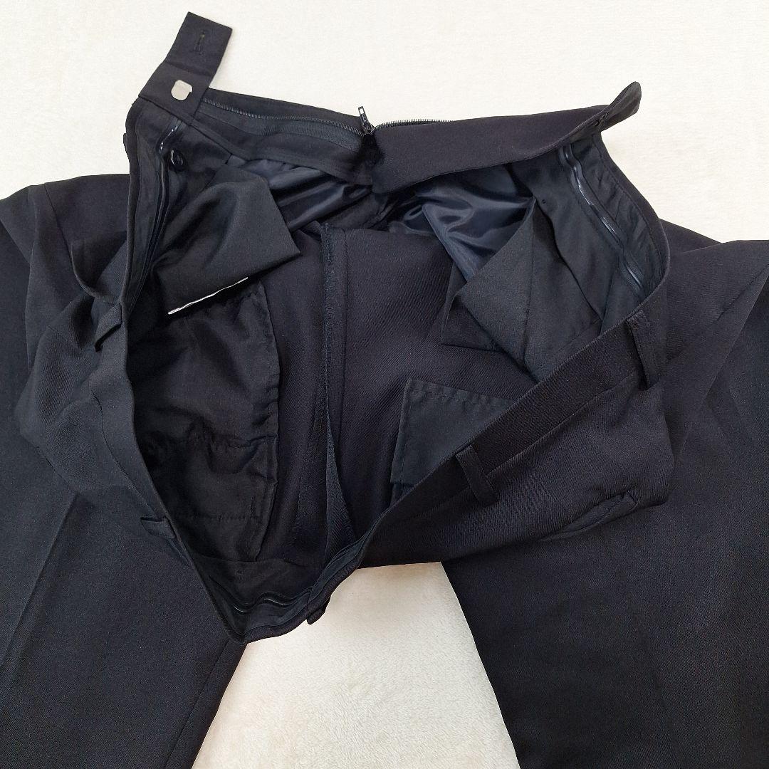 美品✨タケオキクチ　洗える　ブラックスーツ　セットアップ　L