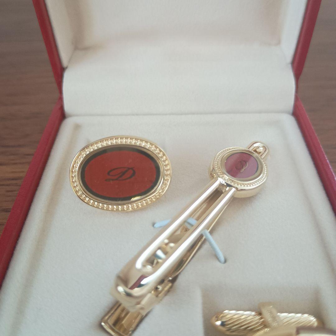 S.T. Dupont ネクタイピン カフスボタンセット