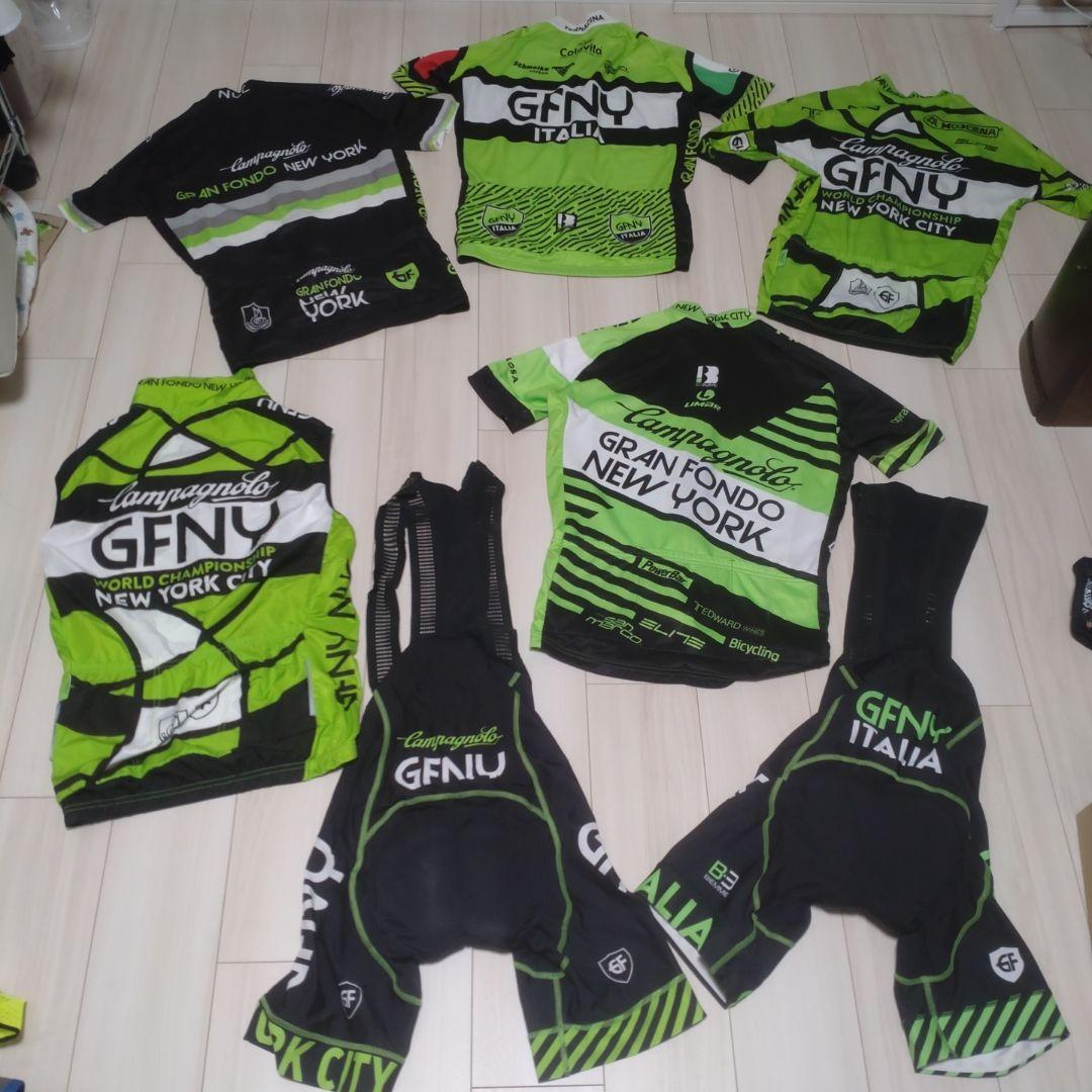 GFNY サイクルジャージ 7点セット