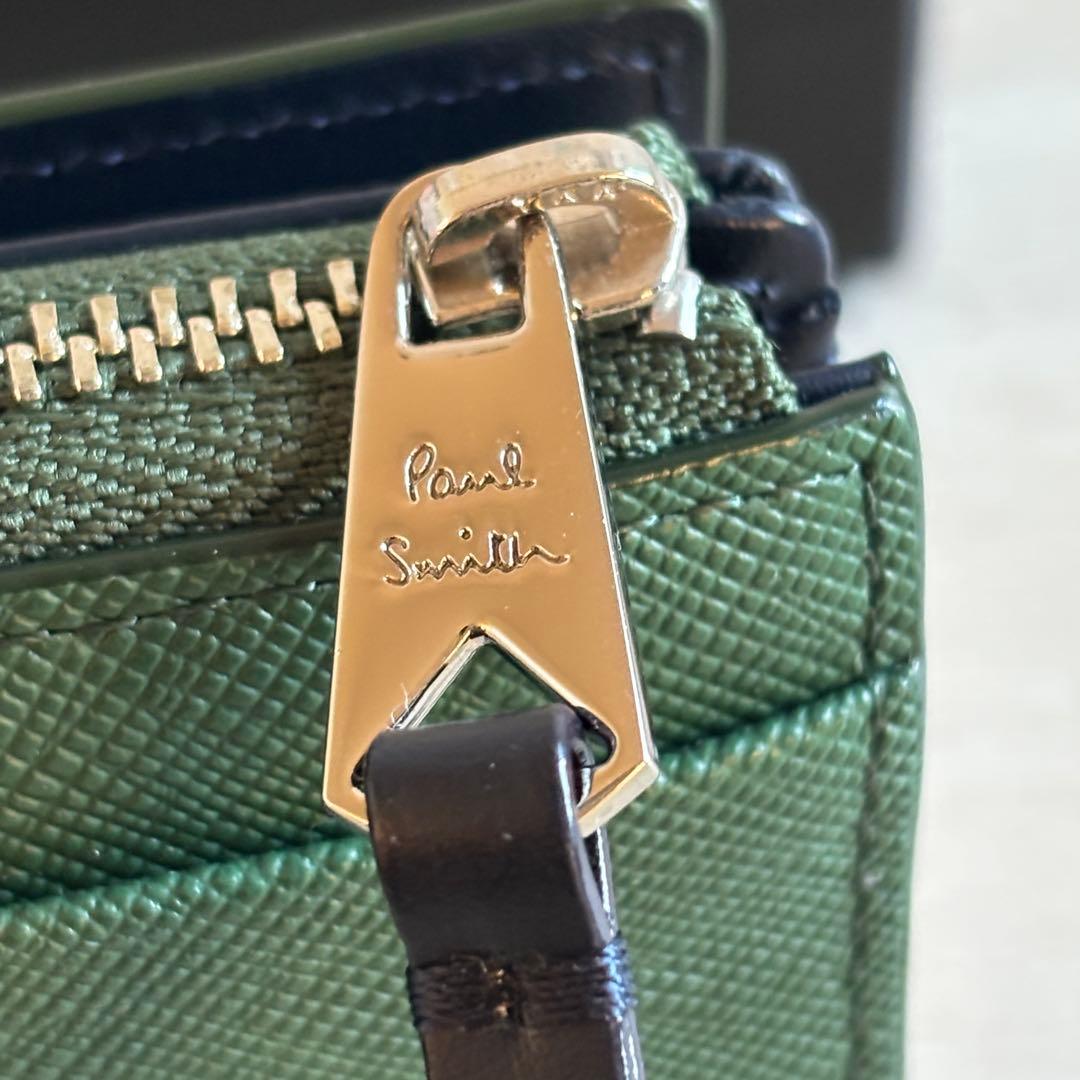 ポールスミス　ブライトストライププラー ＆キーケース