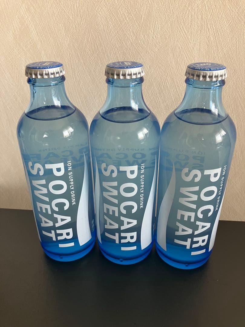 新品未開封 ポカリ 瓶 3本セット ポカリスウェット