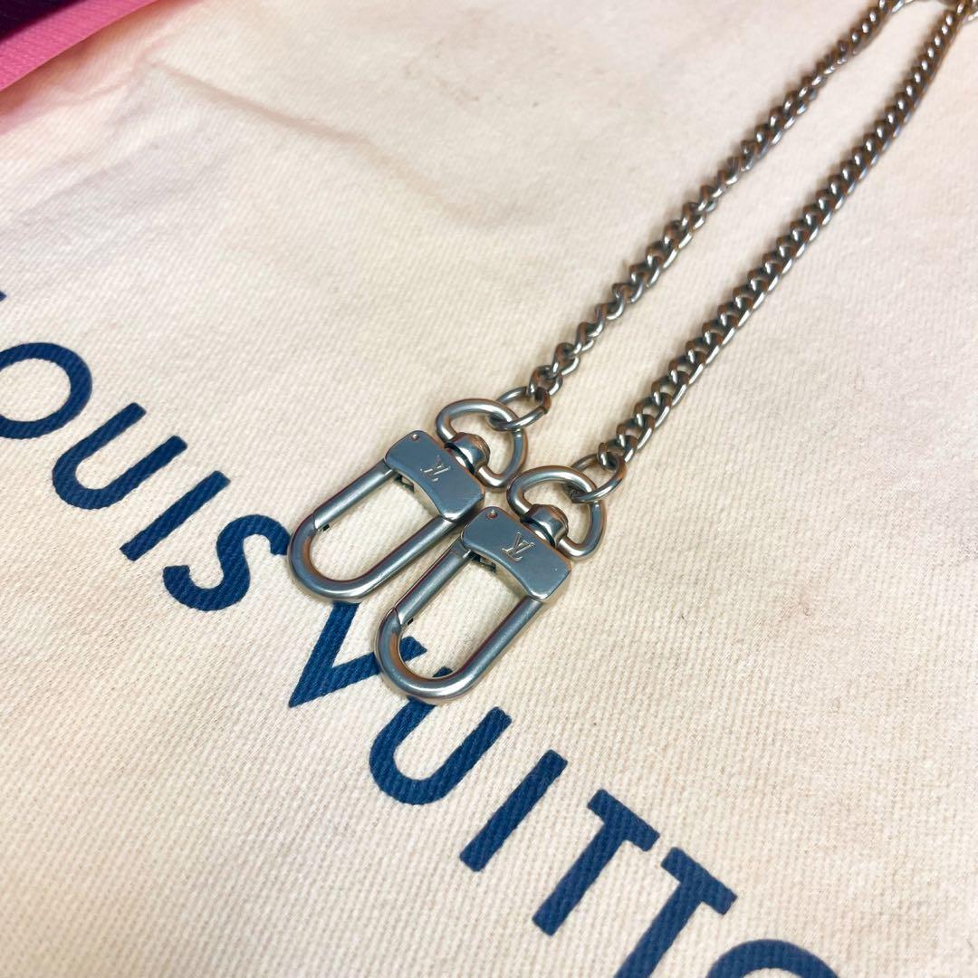 ✨超美品✨️ シルバーチェーン 希少 ルイ ヴィトン ウォレットチェーン 人気