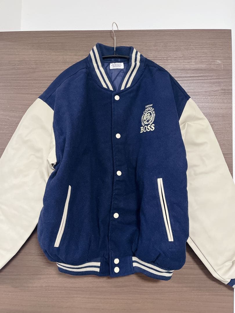 新品 BOSS SUNTORY COFFEE ジャケット ボスジャン 革 美品