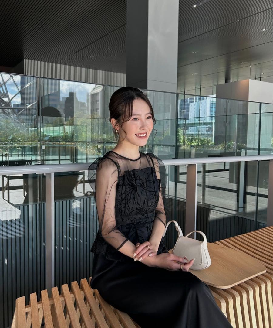 ★新品タグ付き★ LE’RURE Flourish pencilドレス