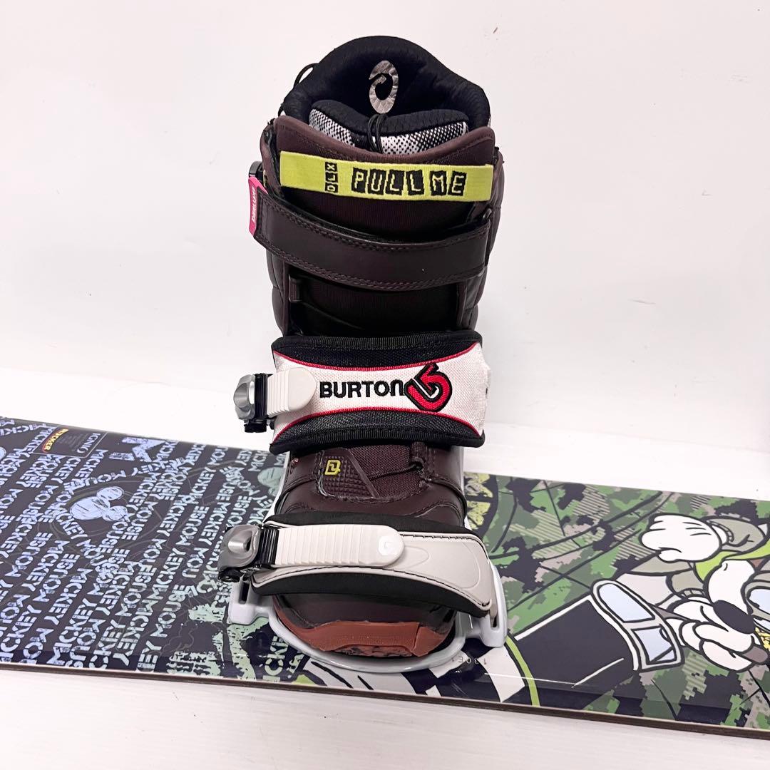 BURTON ミッキー キッズ　スノボセット　バートン　スノーボード　ブーツ　板