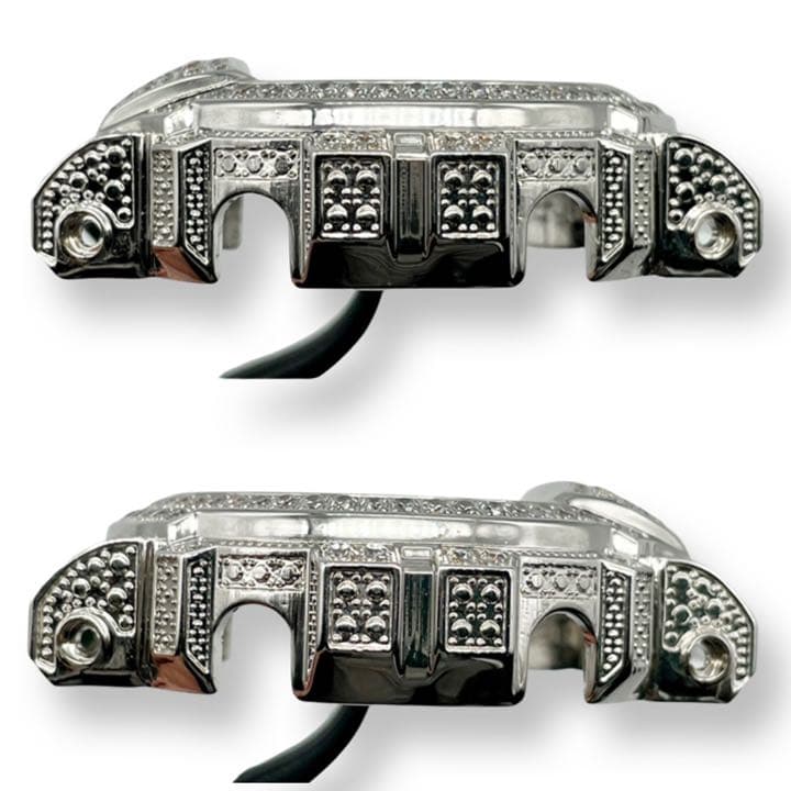 Iced-Out DW-6900用ベゼル CZシルバー