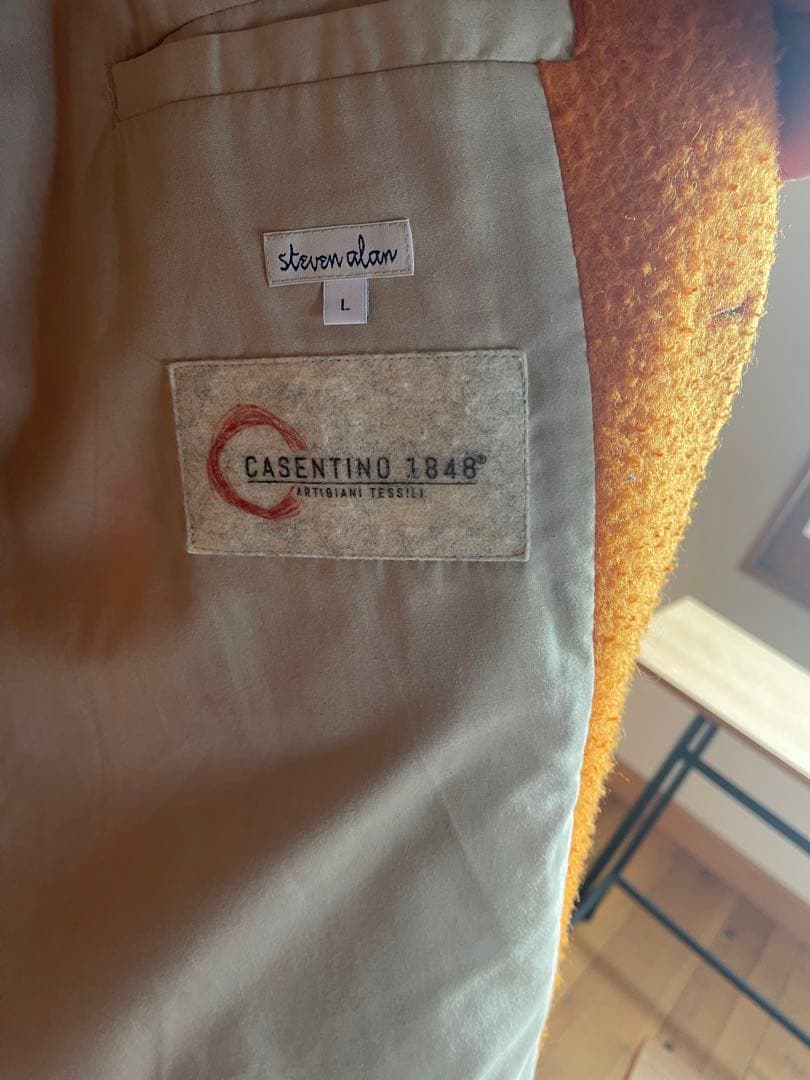 STEVEN ALANのウールネップコート