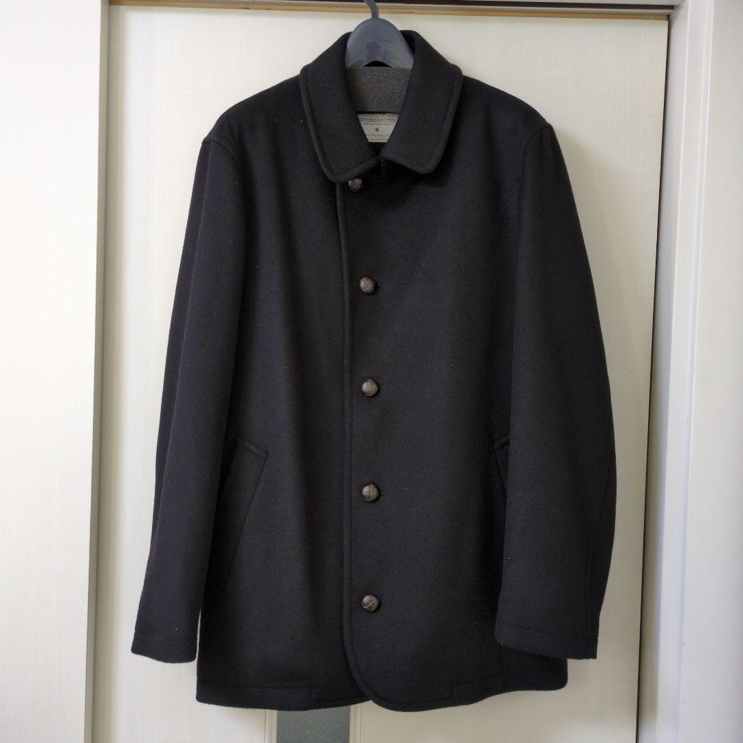 コクのあるテリヤキ SHIPS ピーコート ブラック