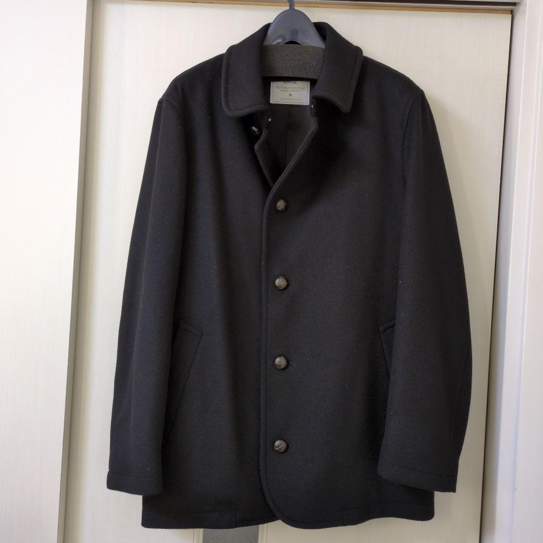 コクのあるテリヤキ SHIPS ピーコート ブラック