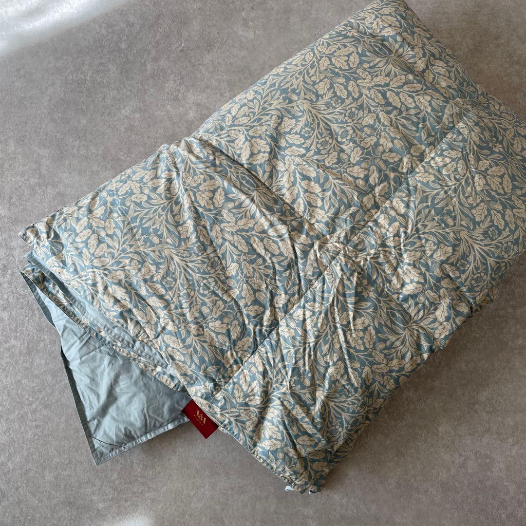 新品未使用 V＆A ウィリアムモリス 羽毛肌掛け布団