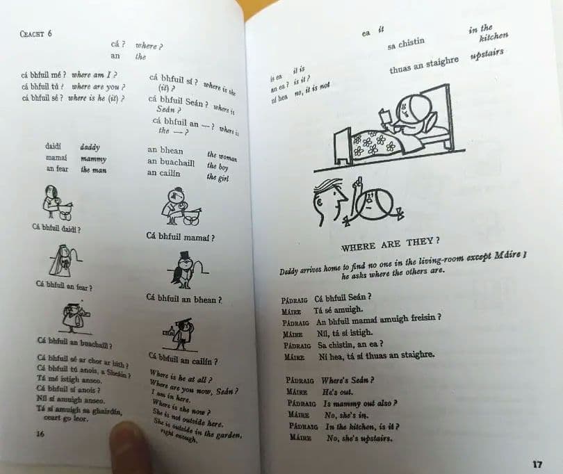 アイルランド語会話　入門書全3巻　CD6枚付属