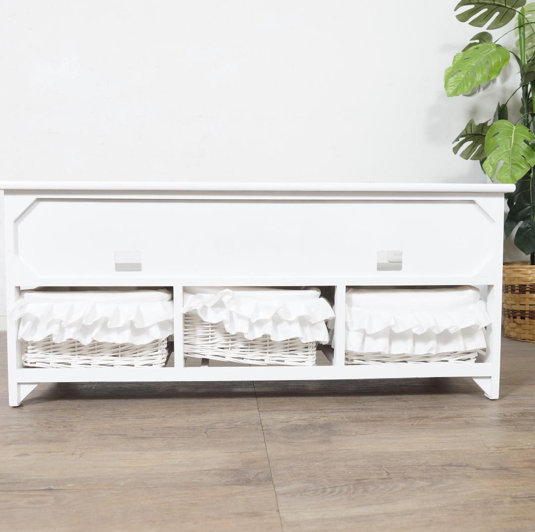 みーこ♡　　テレビボード　テレビ台　幅　100　バスケット3個