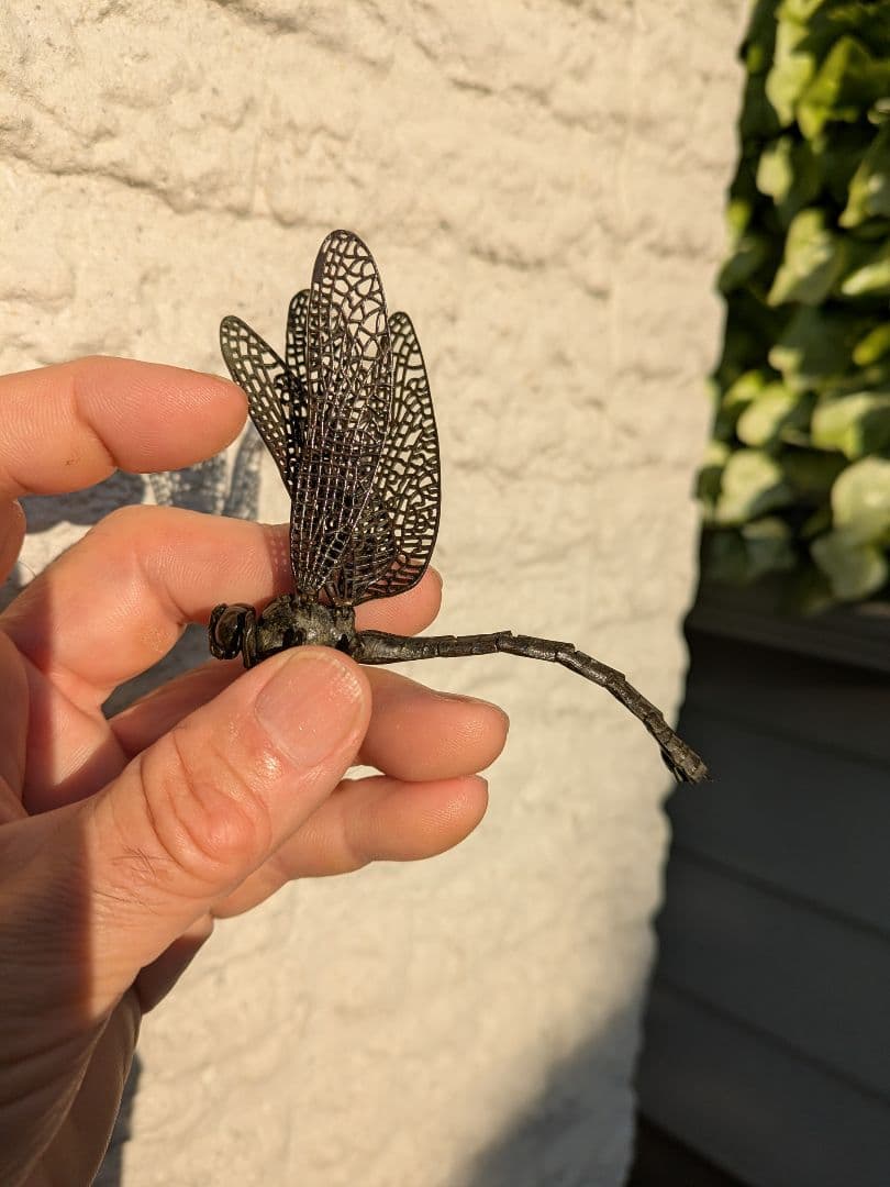 蜻蛉　トンボ　自在置物