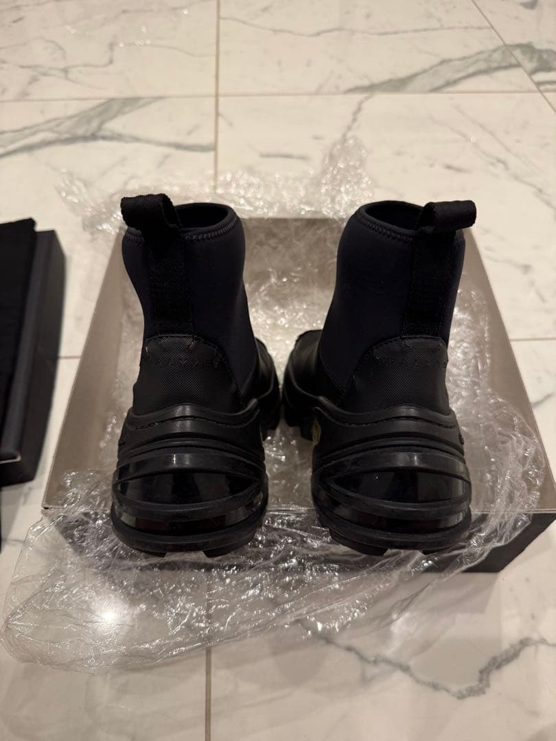 alyx 9sm アリクス ソックス ブーツ ビブラムソール 黒717L▲