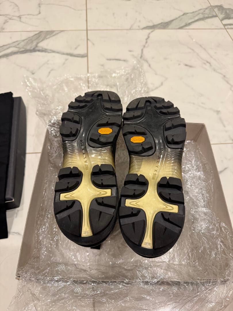 alyx 9sm アリクス ソックス ブーツ ビブラムソール 黒717L▲