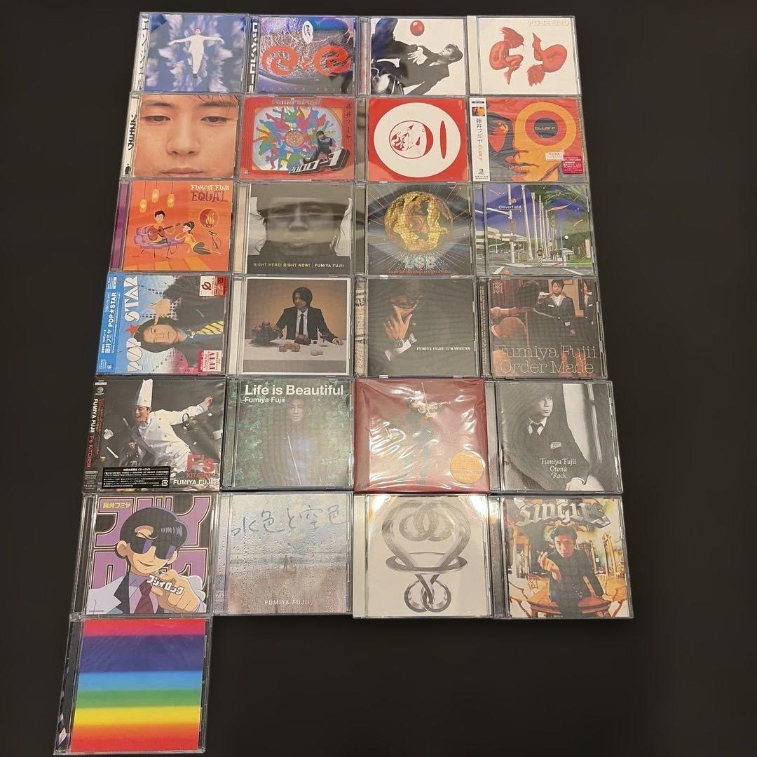 藤井フミヤ ベスト盤含むオリジナルアルバム25枚セット