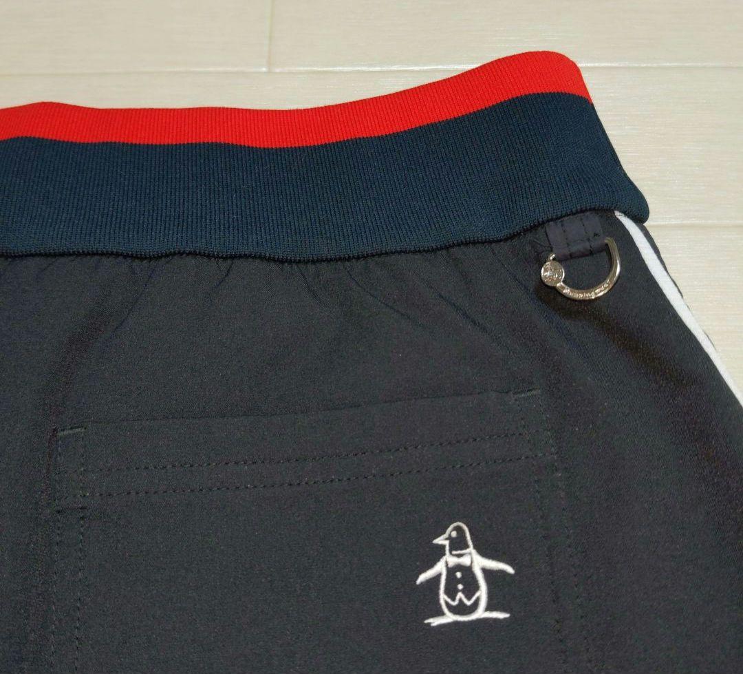 美品　マンシングウェア　中綿スカートＬＬ　黒ブラック